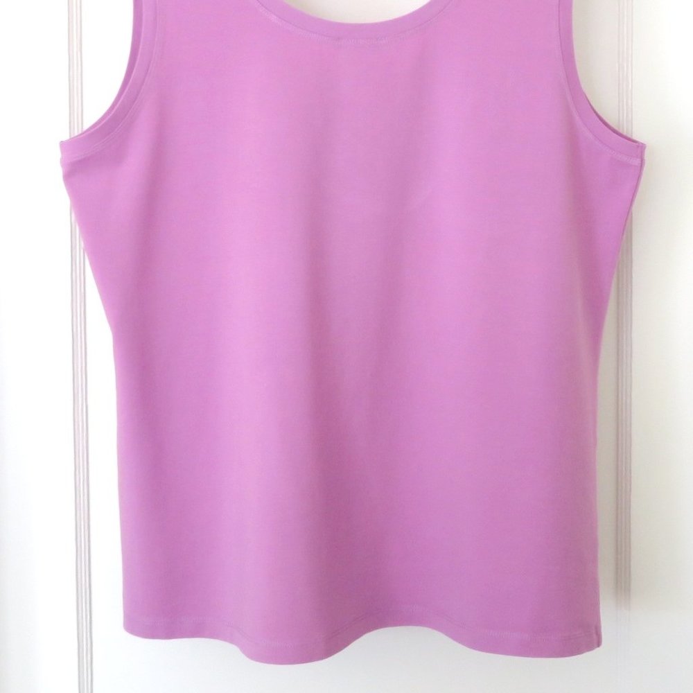 Dolcezza Violet Essential Basic Xl Tank Top - image 4